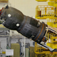 Progress MS-04 cargo spacecraft as it was being prepared for the December 1 launch. (Image: Roscosmos)
